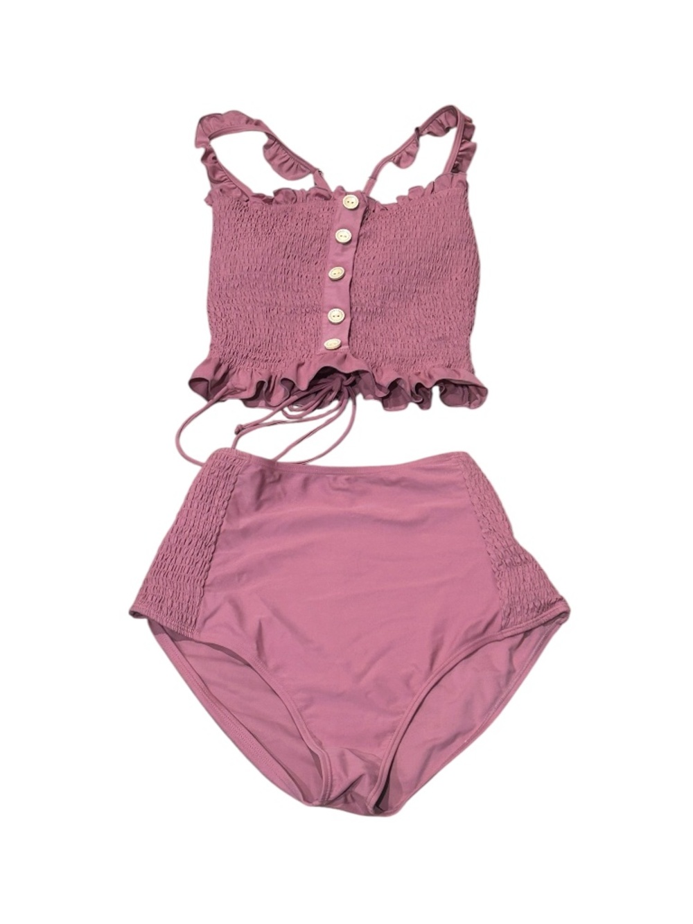 RAD two piece Tankini Swimsuit Women's Size XL SWIM High Waist